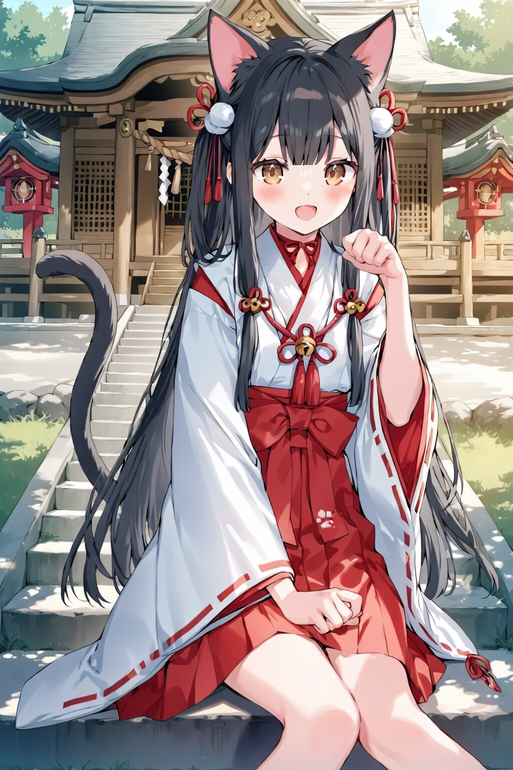 ねこみこ（さくらちゃん）