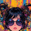 サングラスガール 6枚目