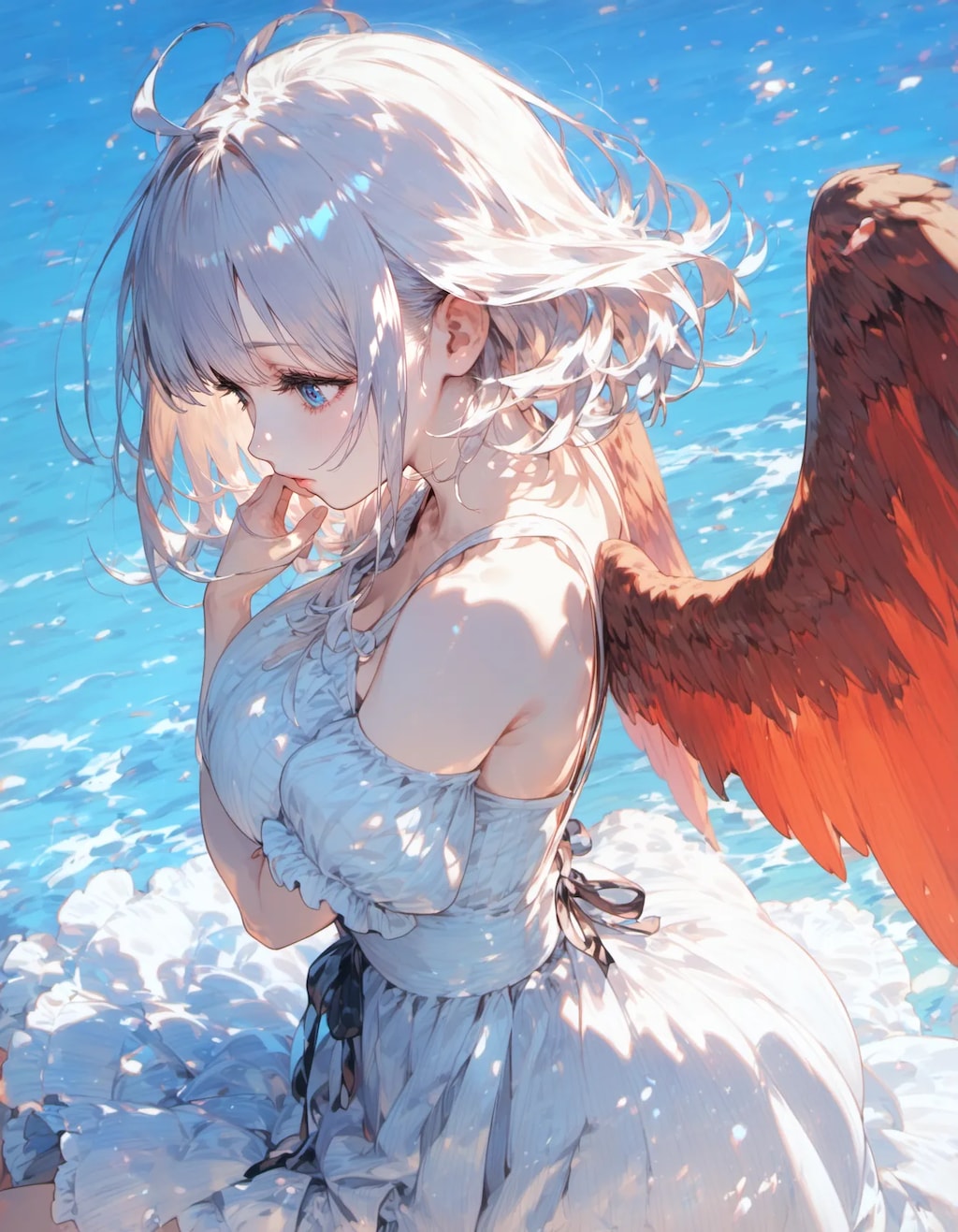 Where the Sky Holds Fallen Wings