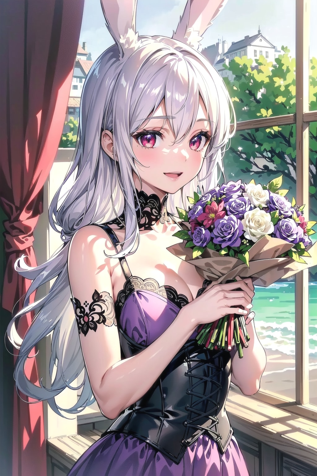 ㊗️cyan motoさん✨20万いいね✨おめでとうなのです🎉🎊🐰💐