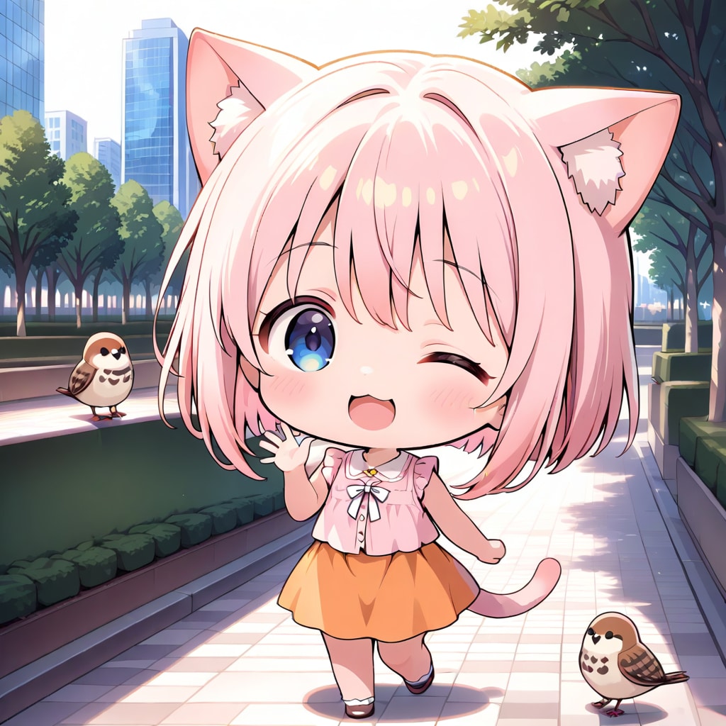 おはようにゃん | の人気AIイラスト・グラビア