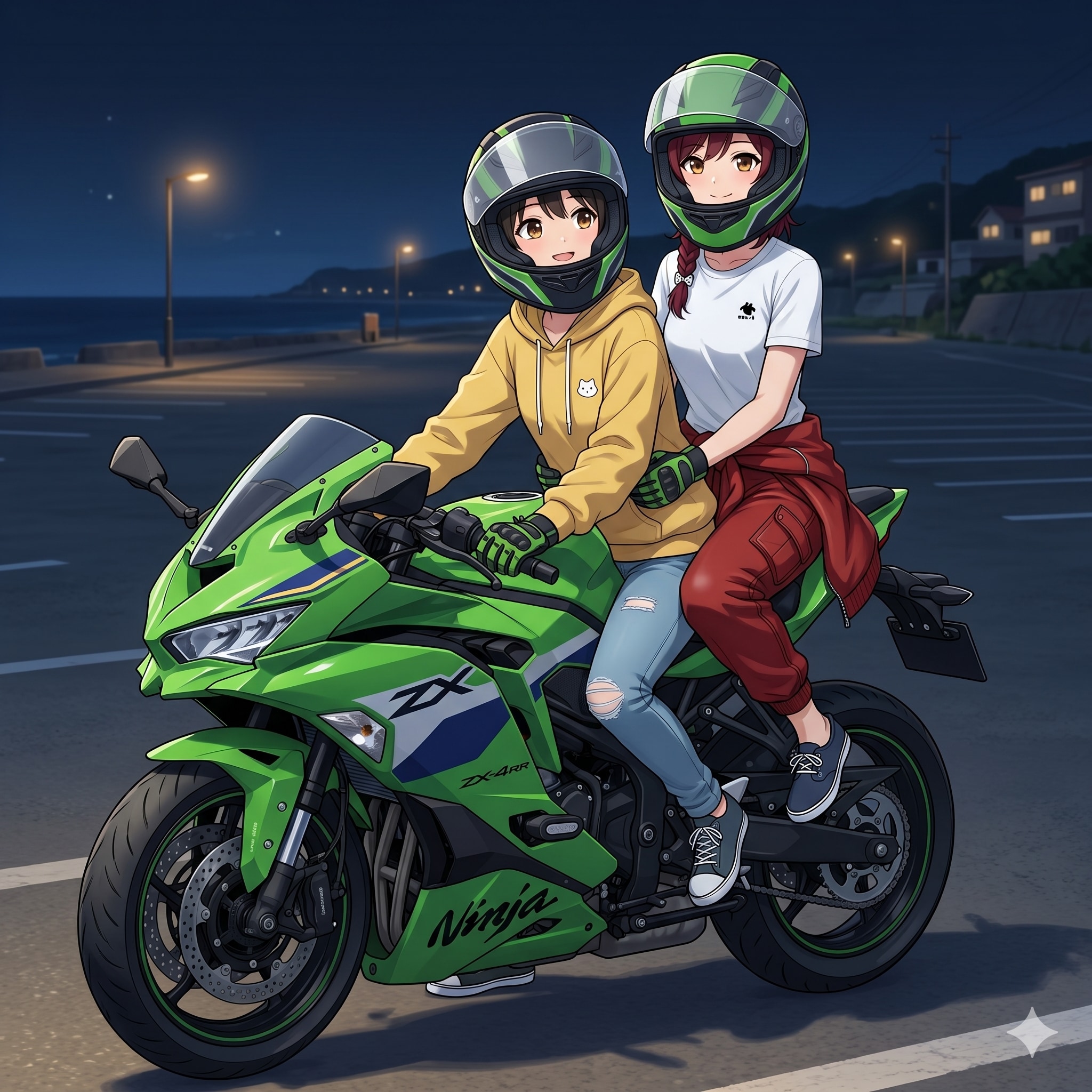 カワサキの女（2026/05/27）に特別出演するオレ | の人気AIイラスト・グラビア