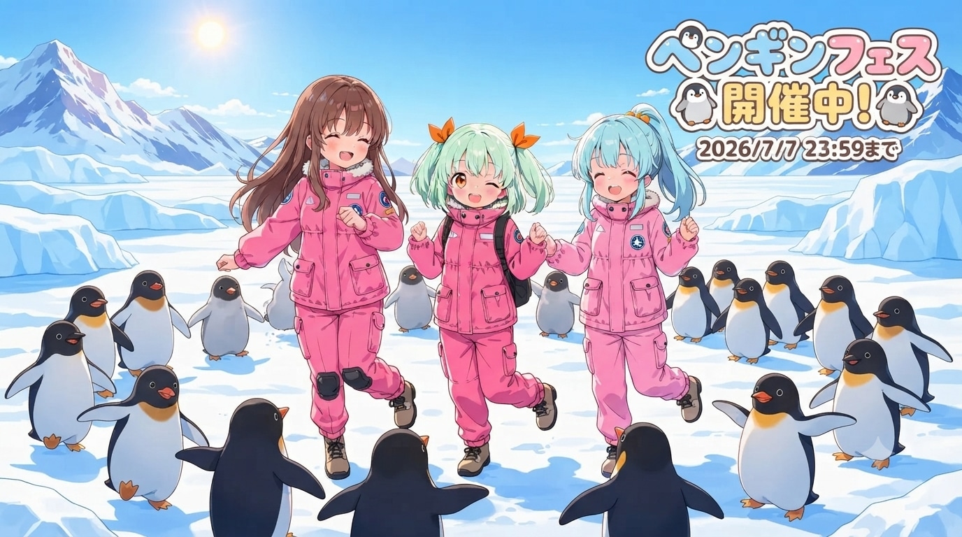 ペンギンフェス開催中！