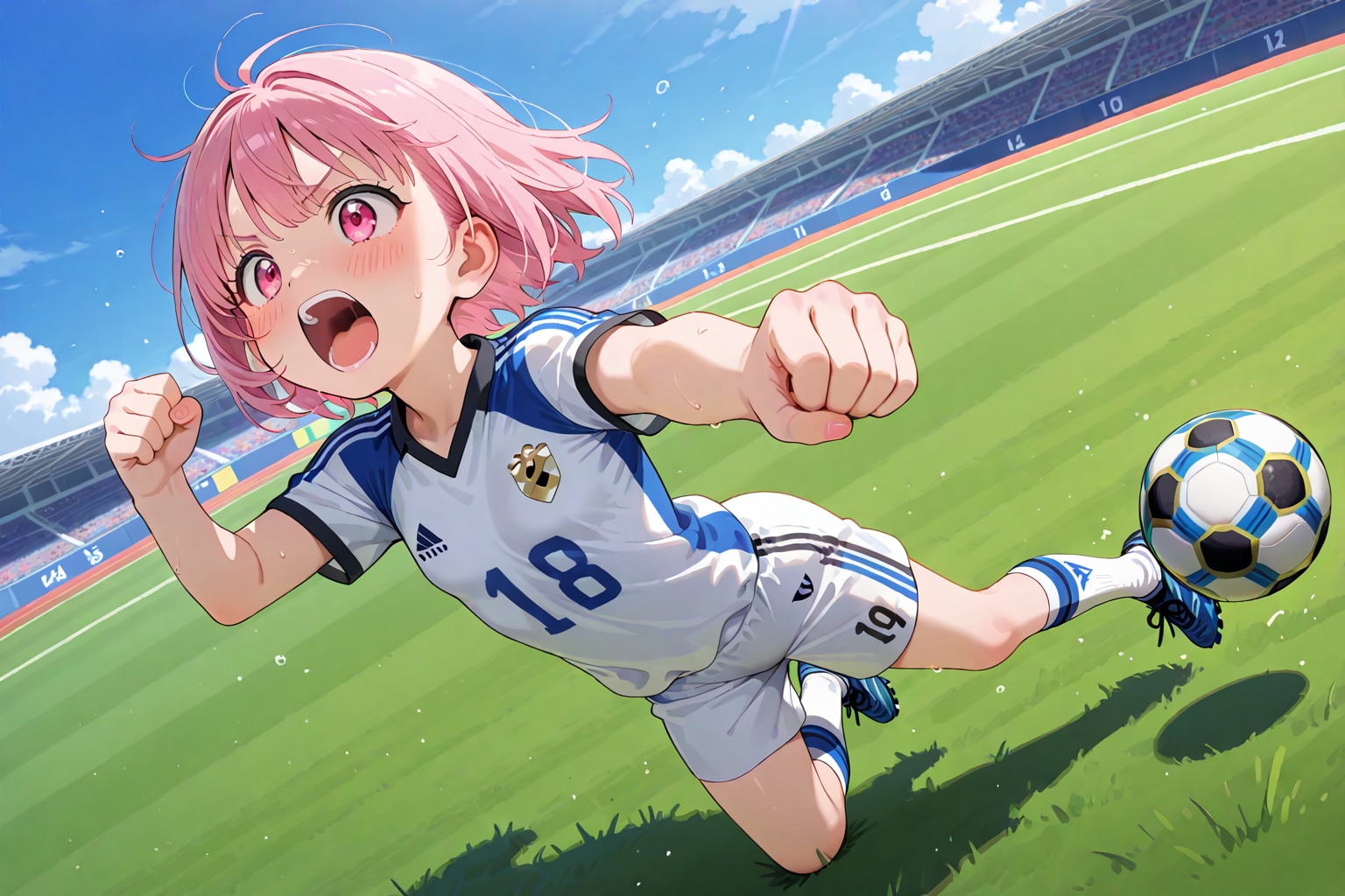 桃髪ちゃん