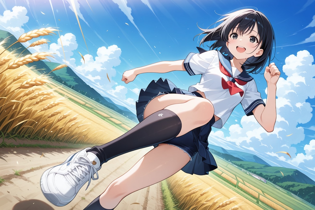 急遽稲田を走ってもらいました！？