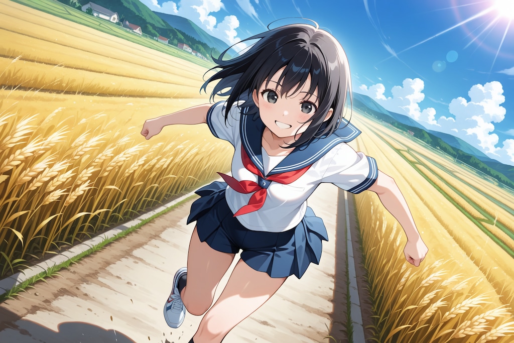 急遽稲田を走ってもらいました！？