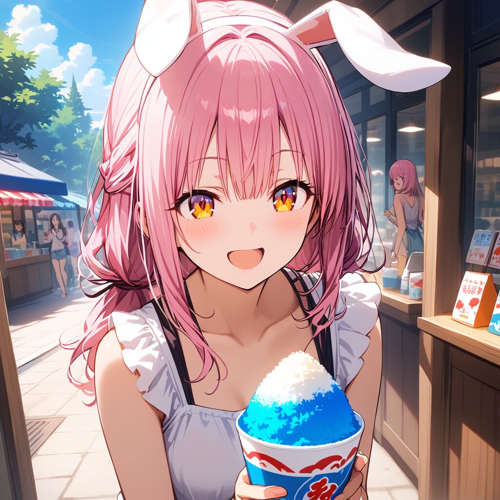 ブルーハワイとうさみみ