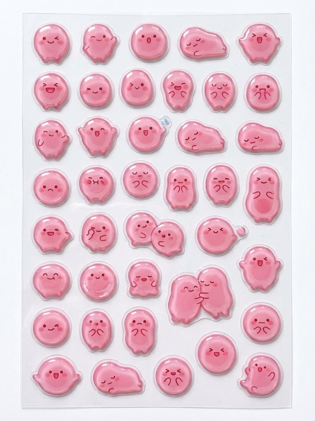 ももほうくんシール