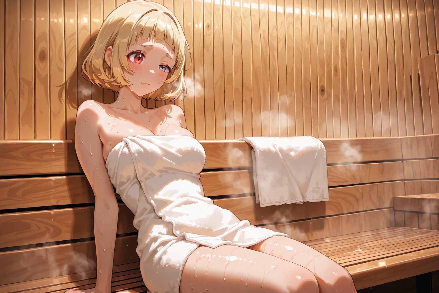 熱いですわ💦