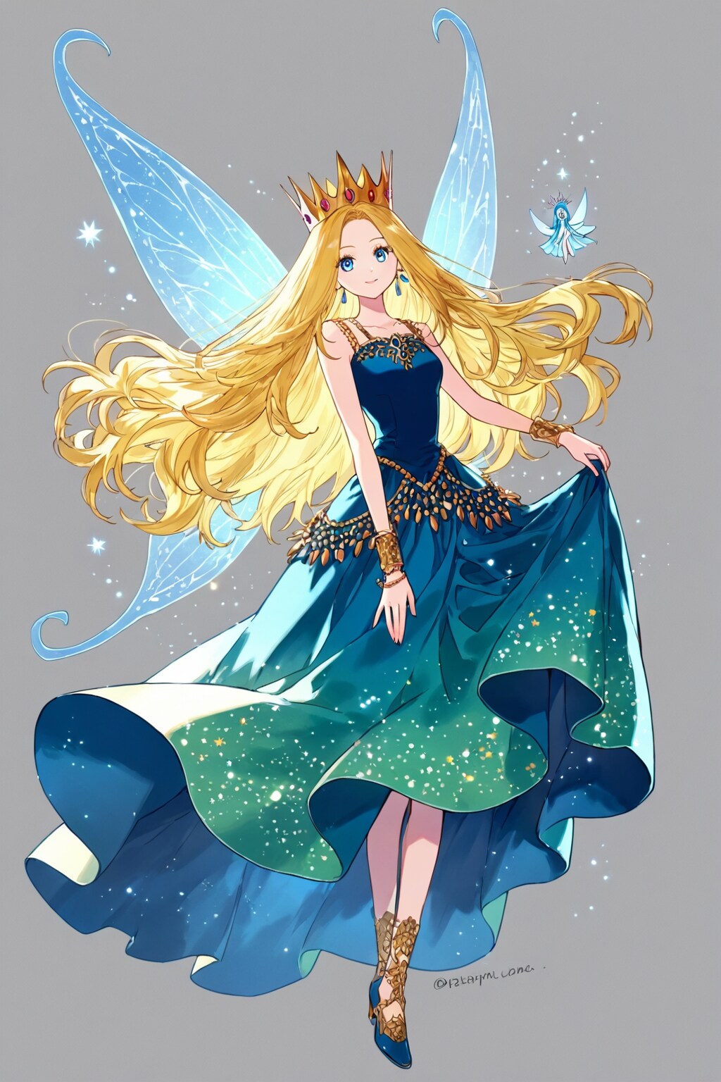 風の妖精女王 | の人気AIイラスト・グラビア