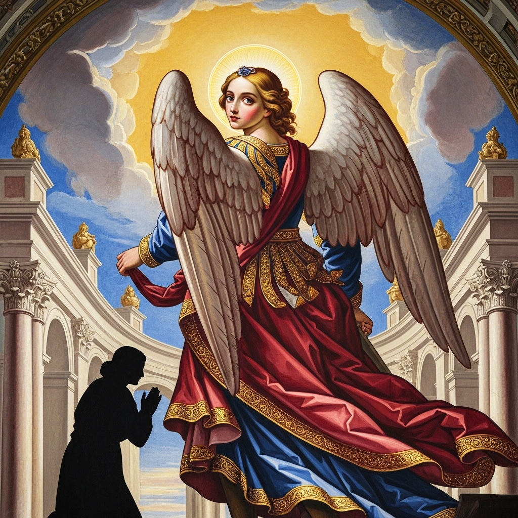 見返る大天使ミカエル