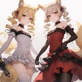 狐っ娘をツインドリルお嬢様に 2枚目