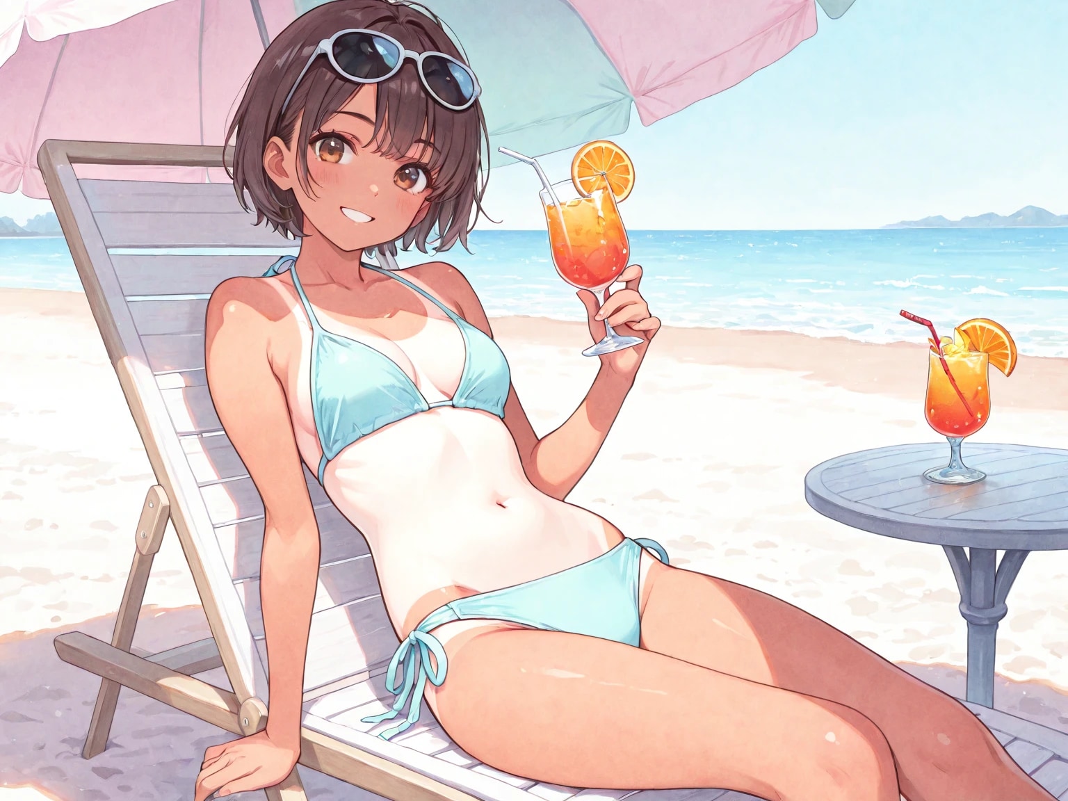 清瀬こむぎとリゾートビーチ