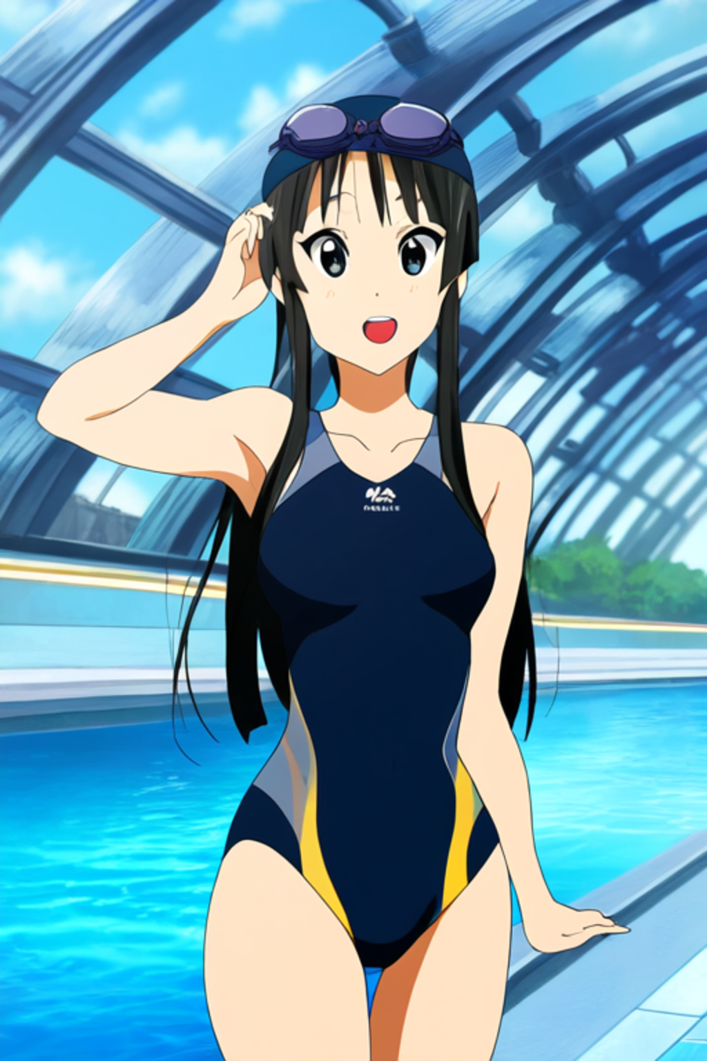 秋山澪の競泳水着姿　詰め合わせ　第２弾