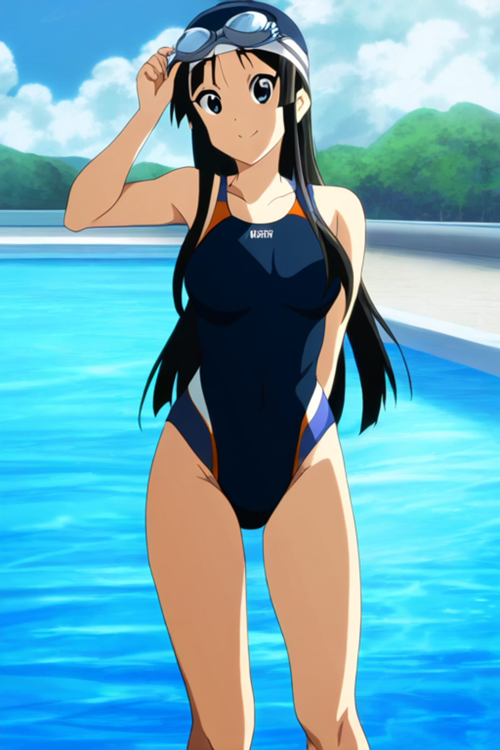 秋山澪の競泳水着姿　詰め合わせ　第２弾