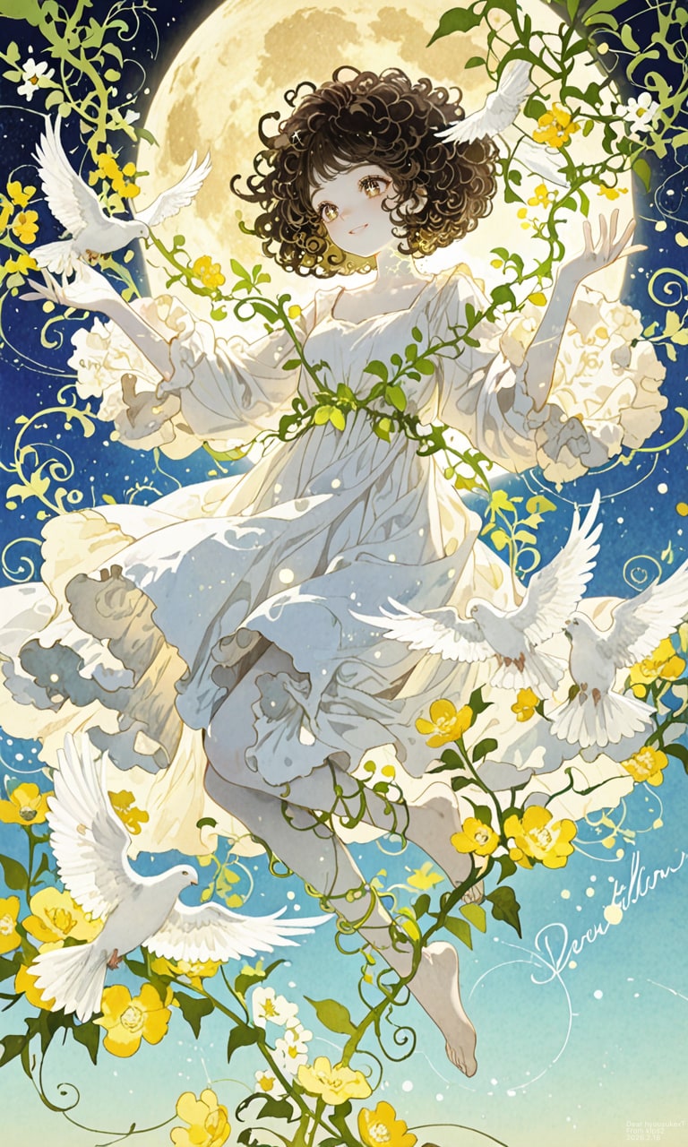 アフワちゃん　羽ばたき1 | の人気AIイラスト・グラビア