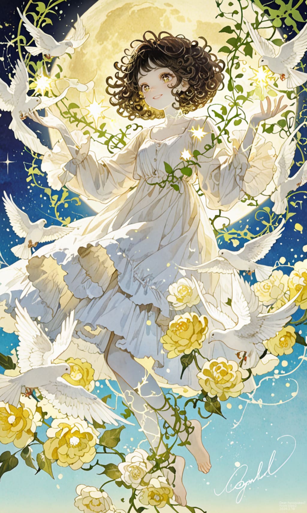 アフワちゃん　羽ばたき1