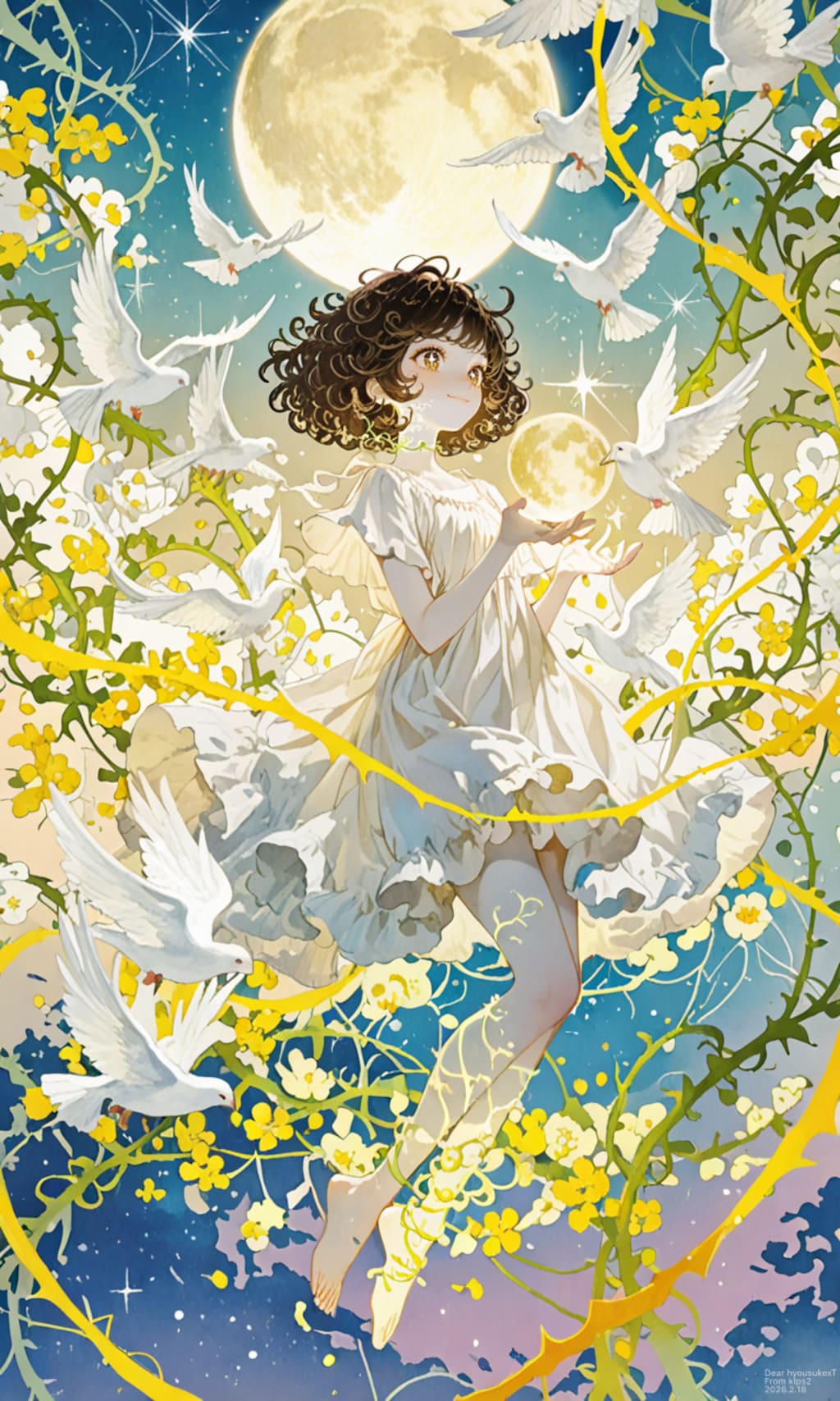 アフワちゃん　羽ばたき1