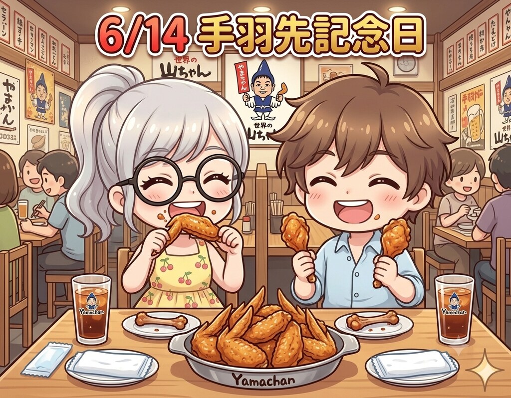 今日は「手羽先記念日」