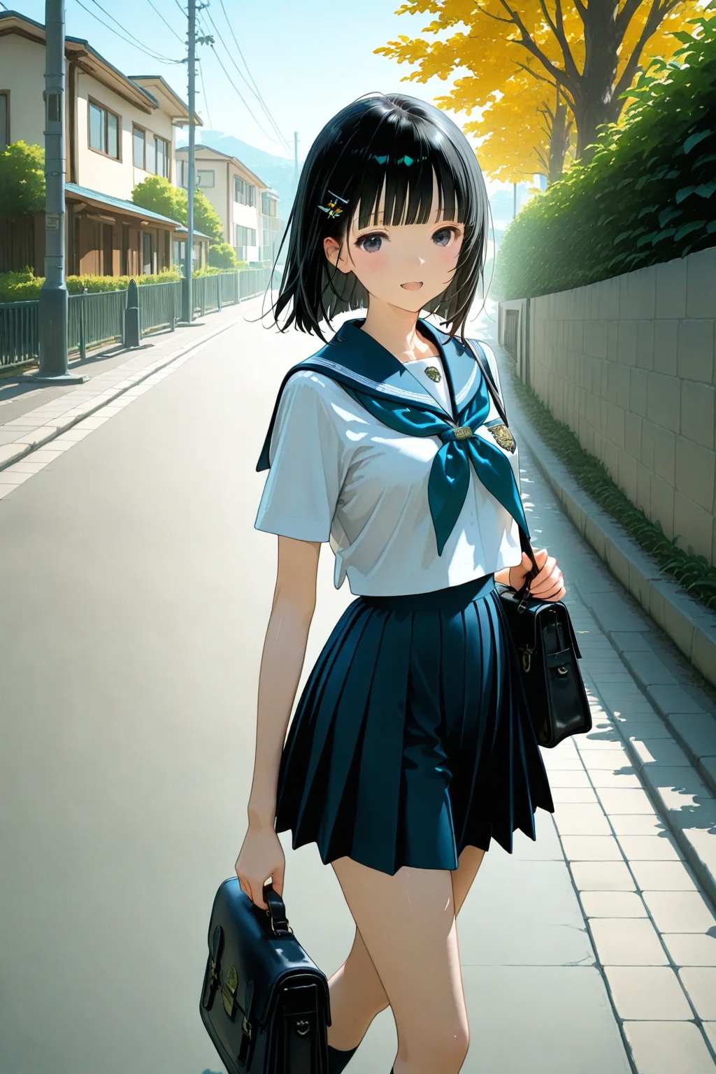 通学路の妹ちゃん✨