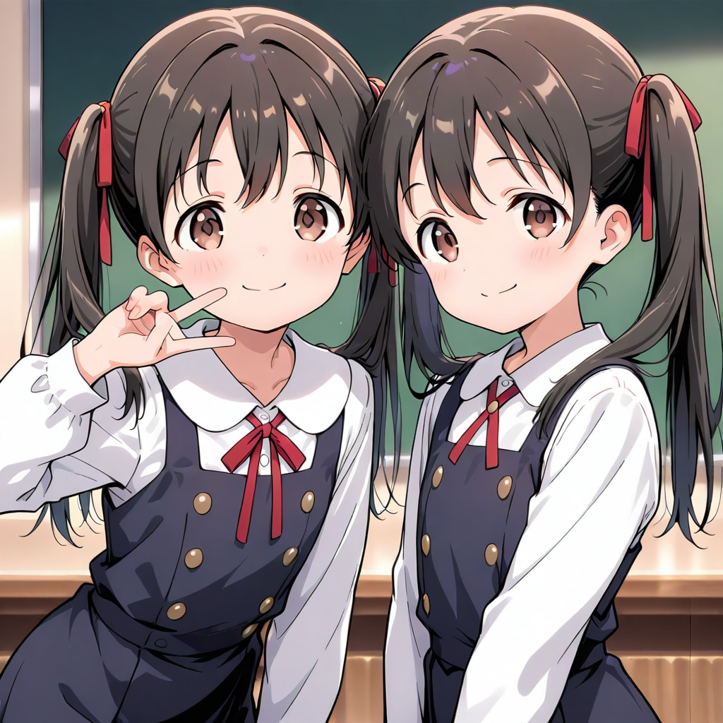 ふたご | の人気AIイラスト・グラビア