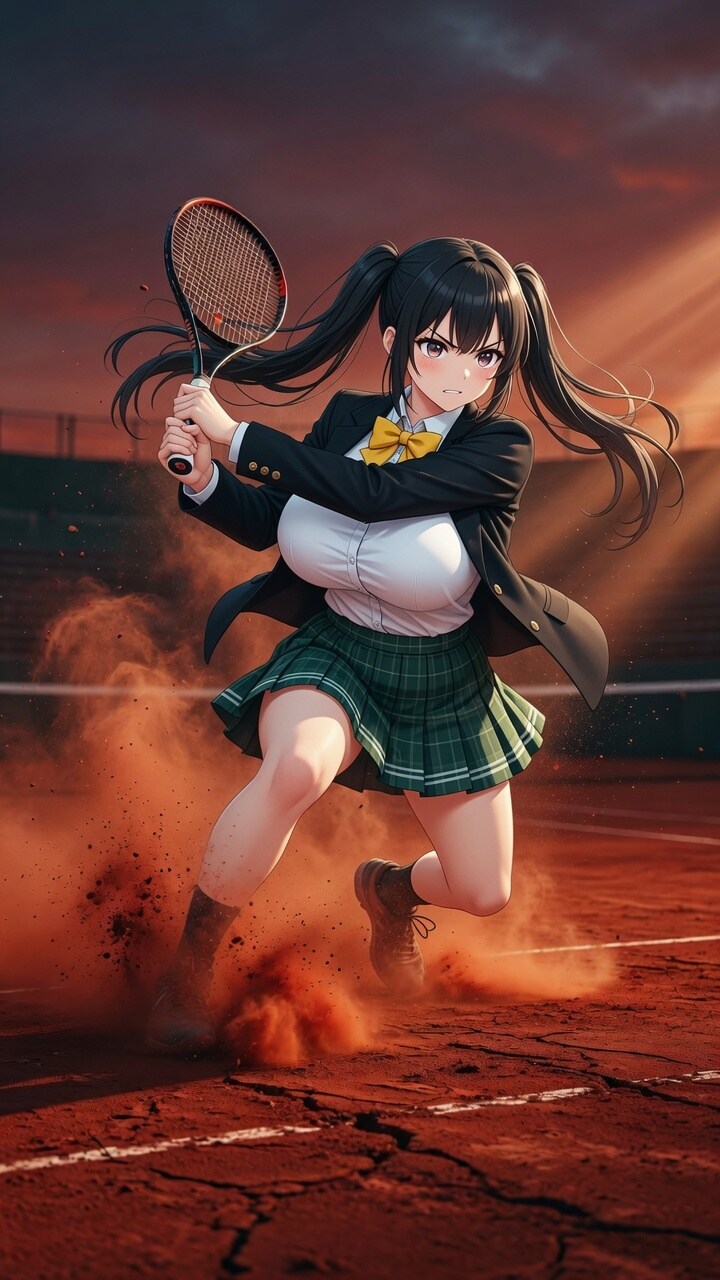 テニス部　藤俵瑛子