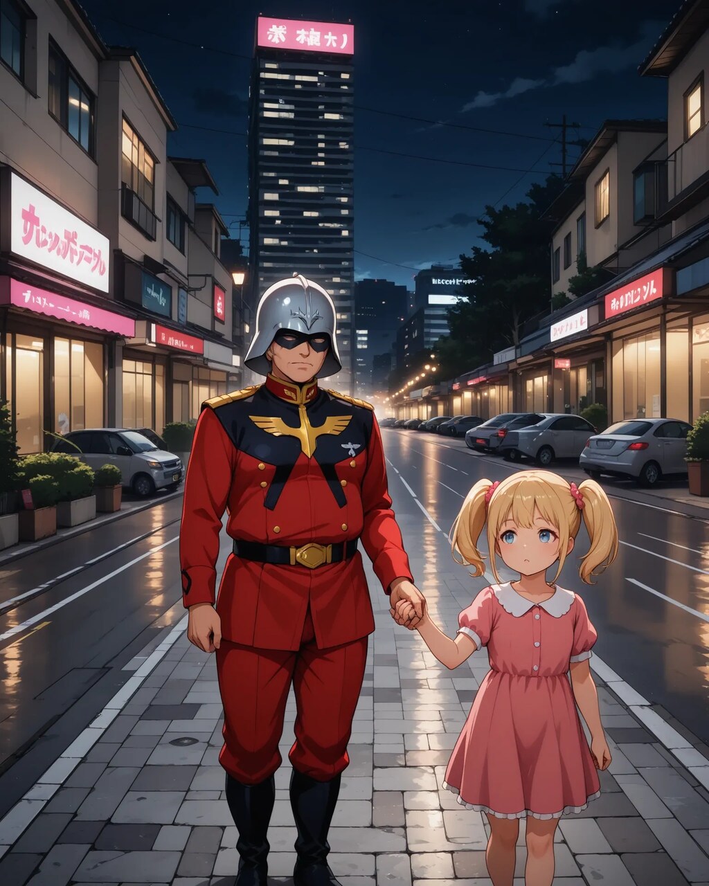 CAさんと、夜の街(そら)へ