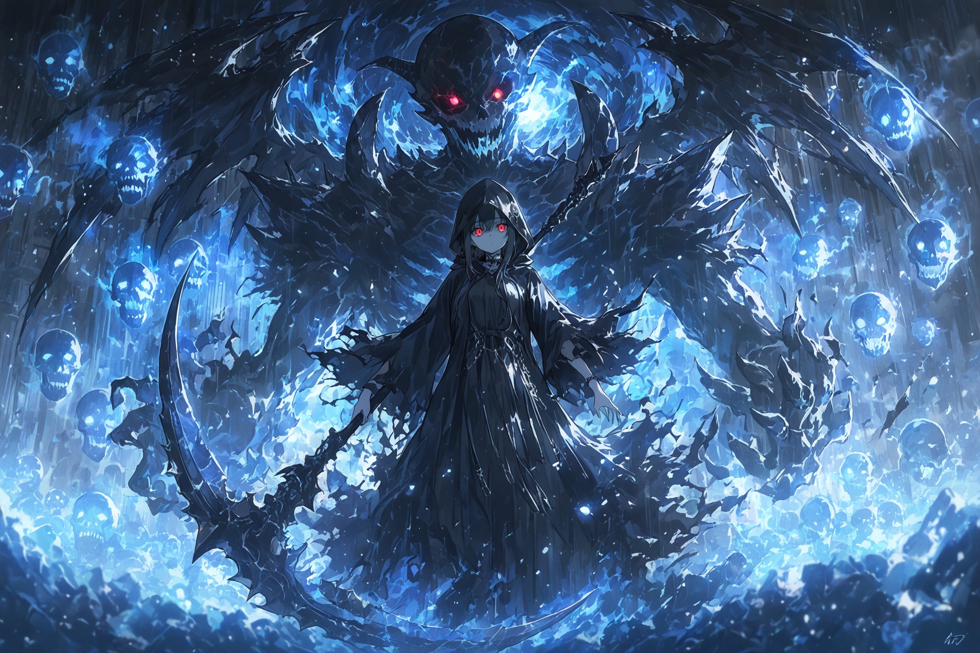 14日間の沈黙は厨二バイブスの高まり | の人気AIイラスト・グラビア