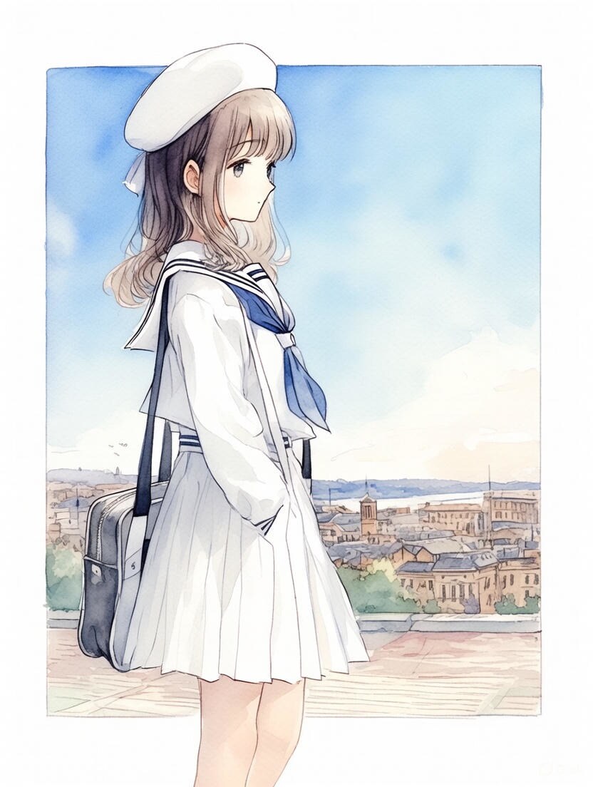 水彩画風（Grok) | の人気AIイラスト・グラビア