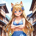 真夏の金髪ネコミミちゃん #2 10枚目