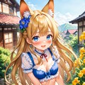 真夏の金髪ネコミミちゃん #2 12枚目