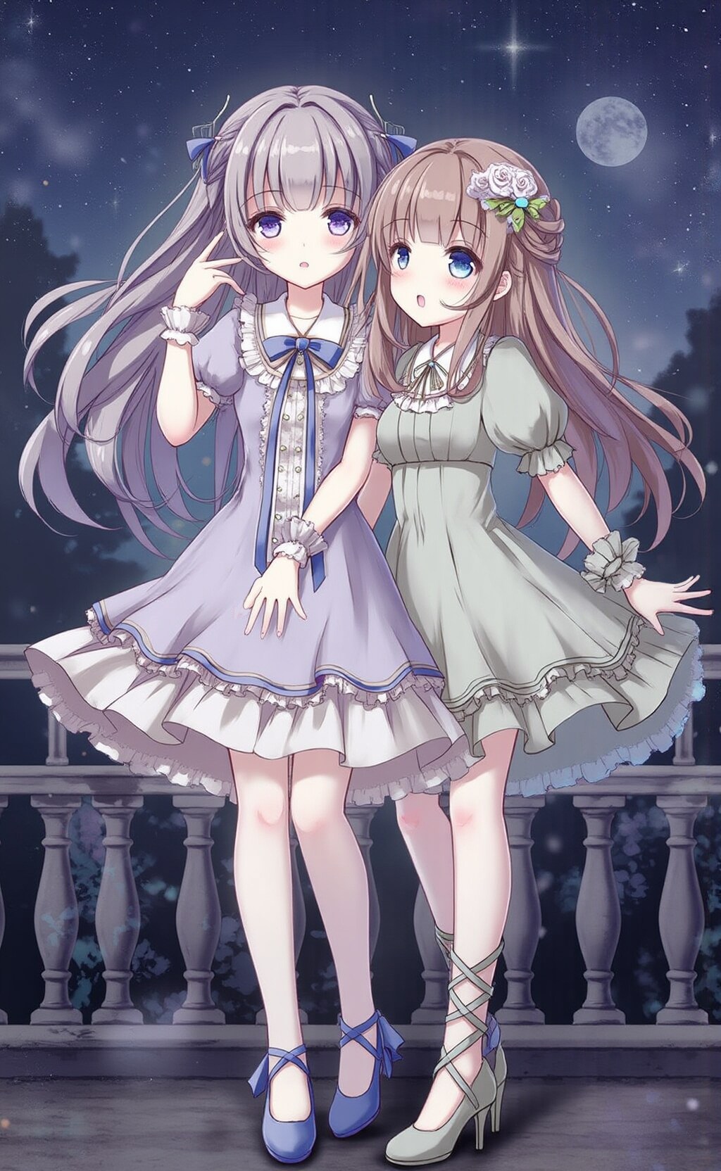 月下宵闇の姉妹