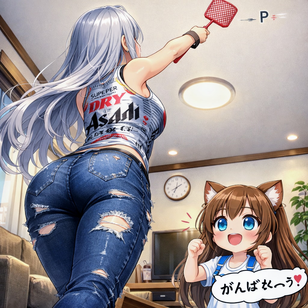 点Pを叩き落としたい女の子