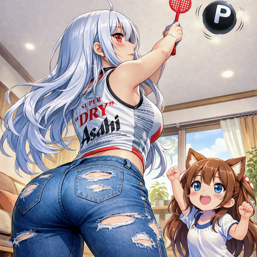 点Pを叩き落としたい女の子