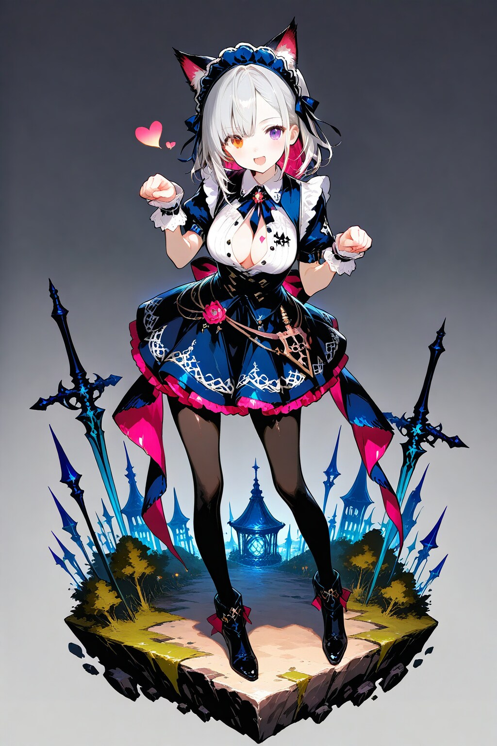 リゼルちゃんのフィギュア(愛猫版)