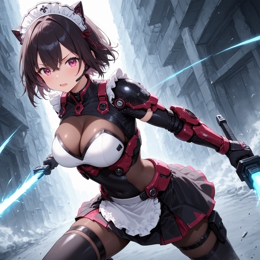 突撃！となりのアーマード！メイドさん！