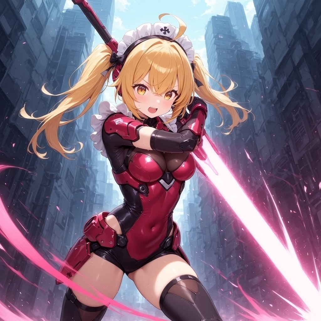 突撃！となりのアーマード！メイドさん！