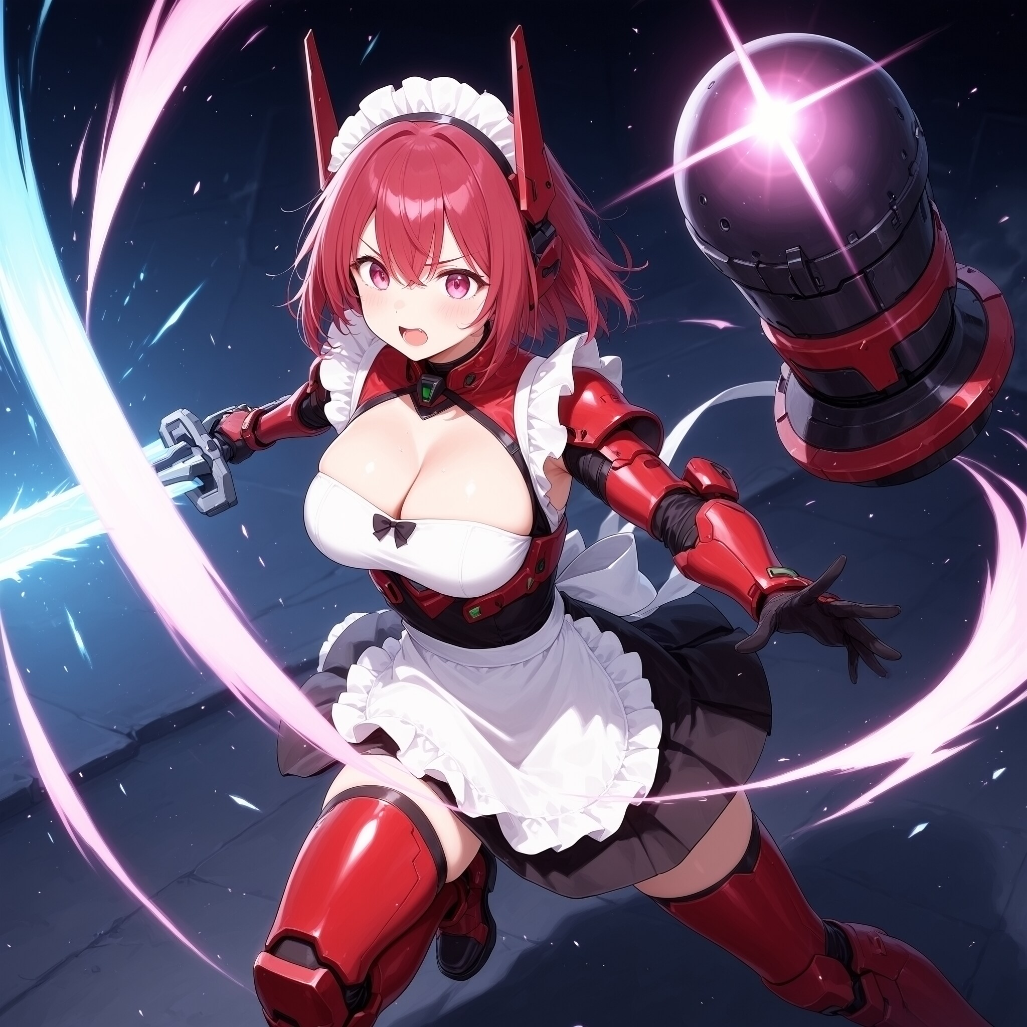 突撃！となりのアーマード！メイドさん！