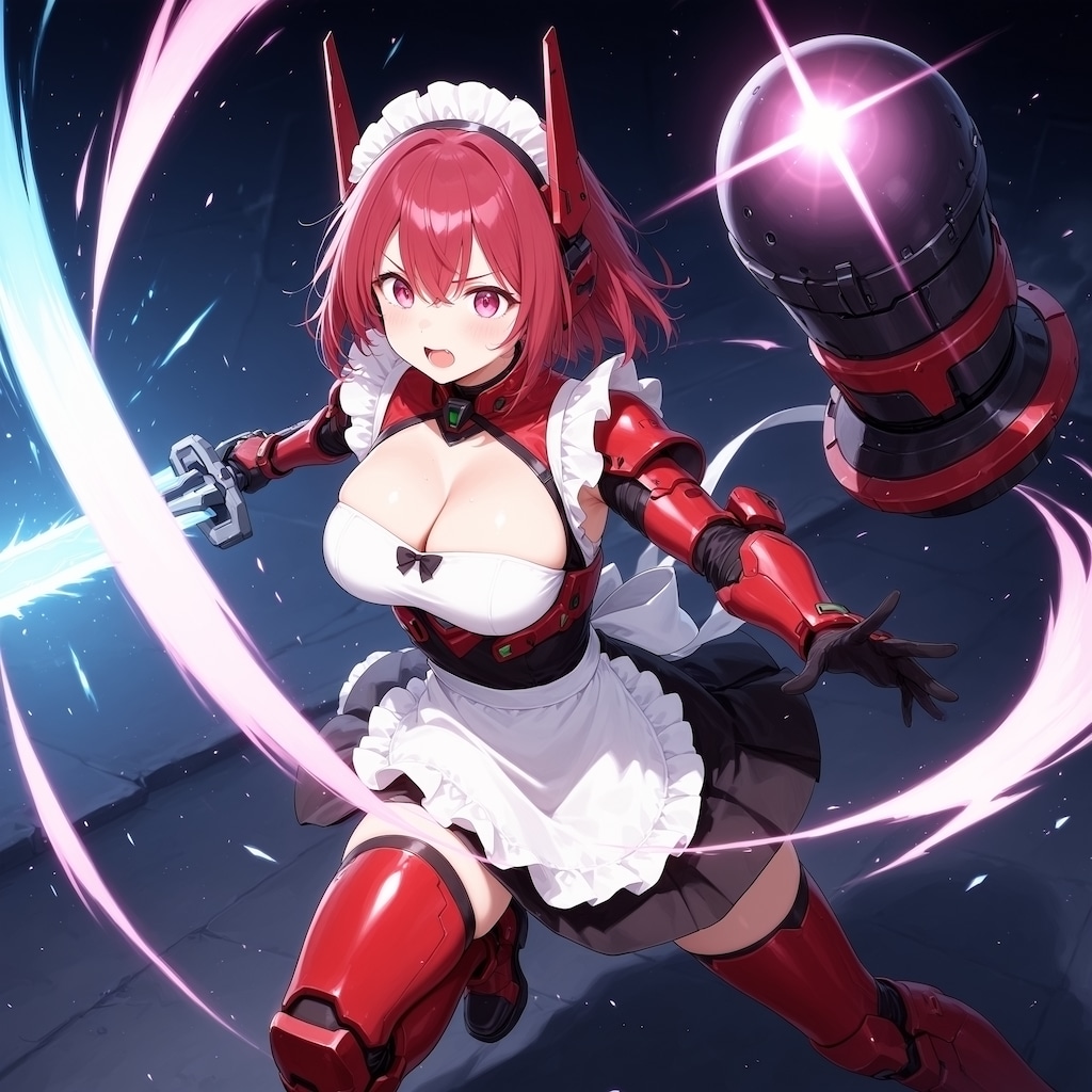 突撃！となりのアーマード！メイドさん！