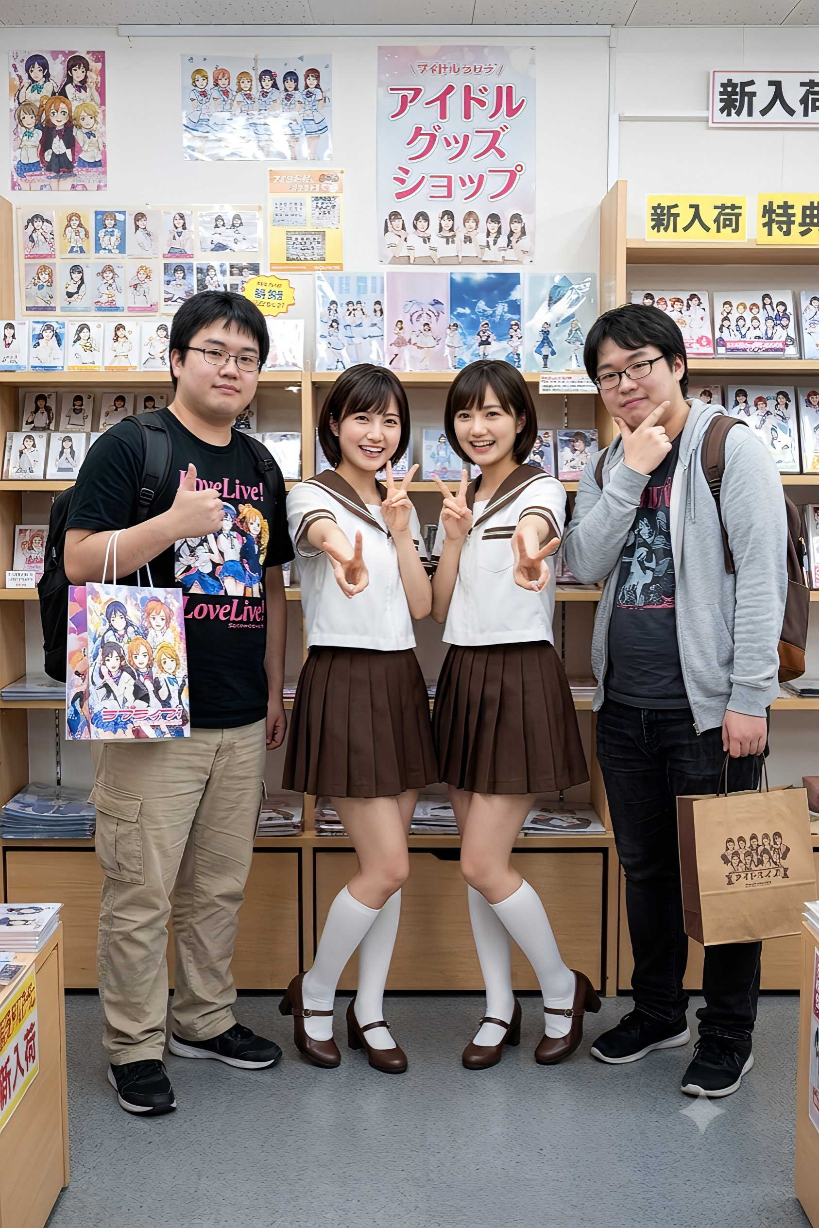 オタクを逆ナンパ中😋童貞限定だよ