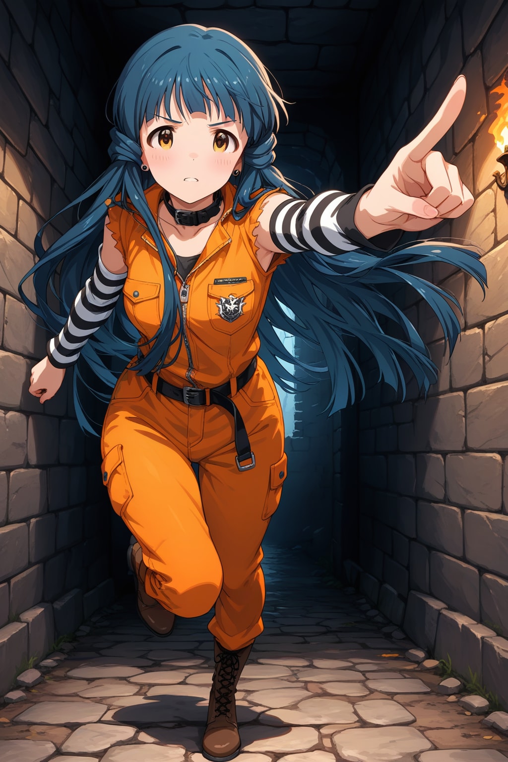 脱出ゲーム（デスゲーム）に参加中の麗花さん | の人気AIイラスト・グラビア