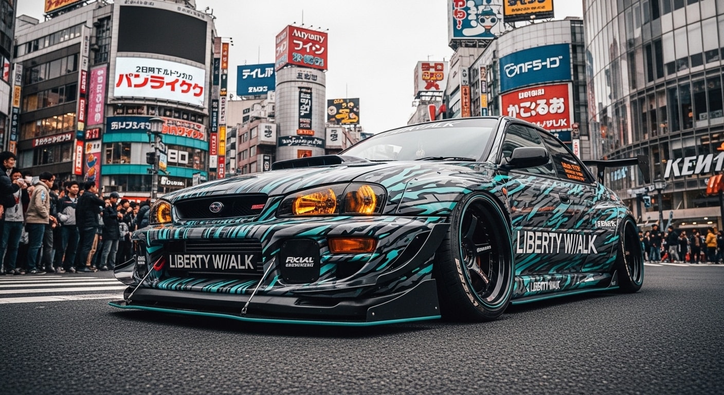 リバティーウォークインプレッサWRX | の人気AIイラスト・グラビア