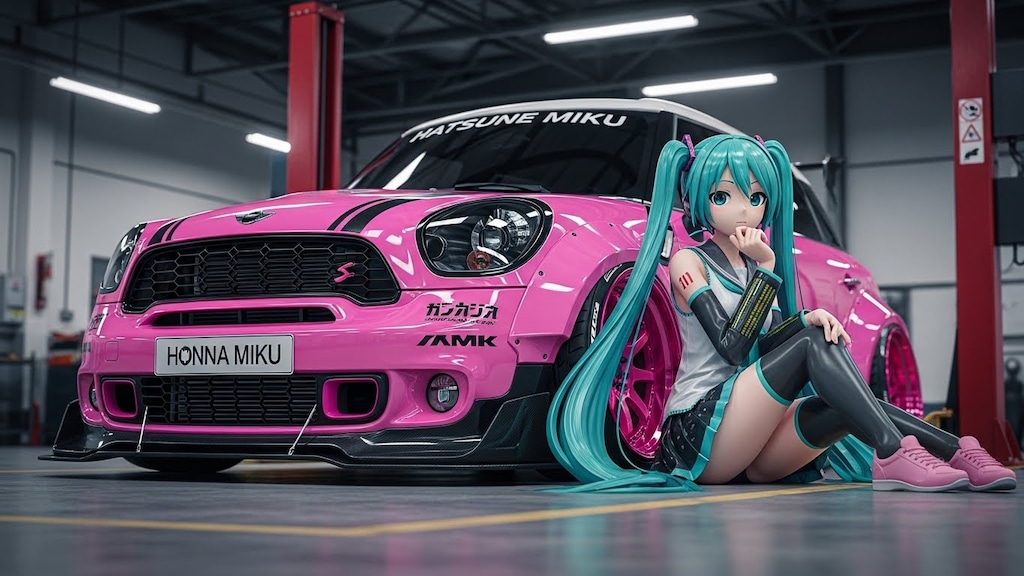 初音ミクと　ミニカントリーマン