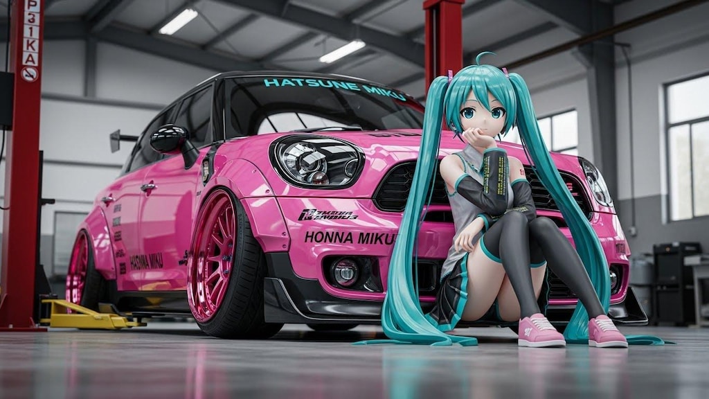 初音ミクと　ミニカントリーマン