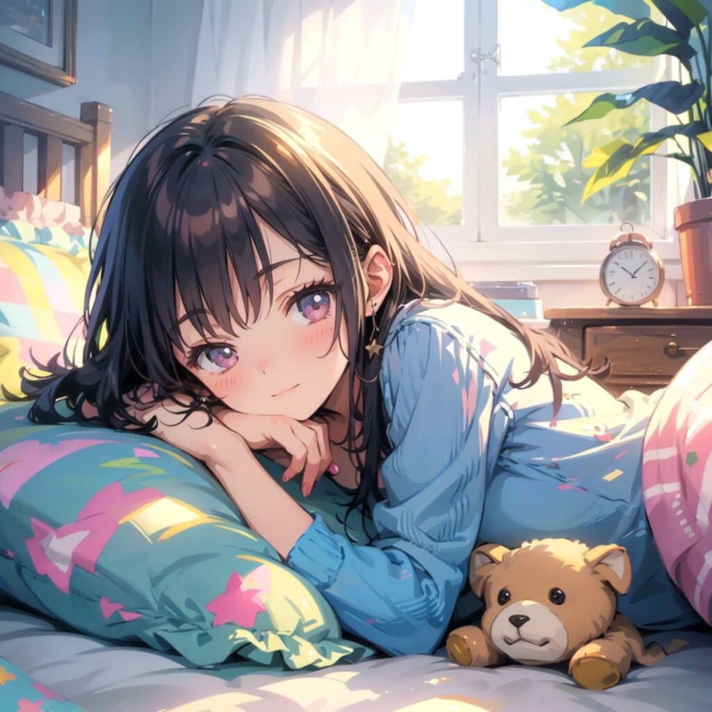 おはよ、お兄ちゃん。 | の人気AIイラスト・グラビア