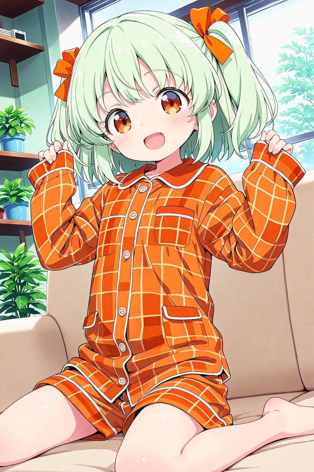 萌え袖りおちゃん