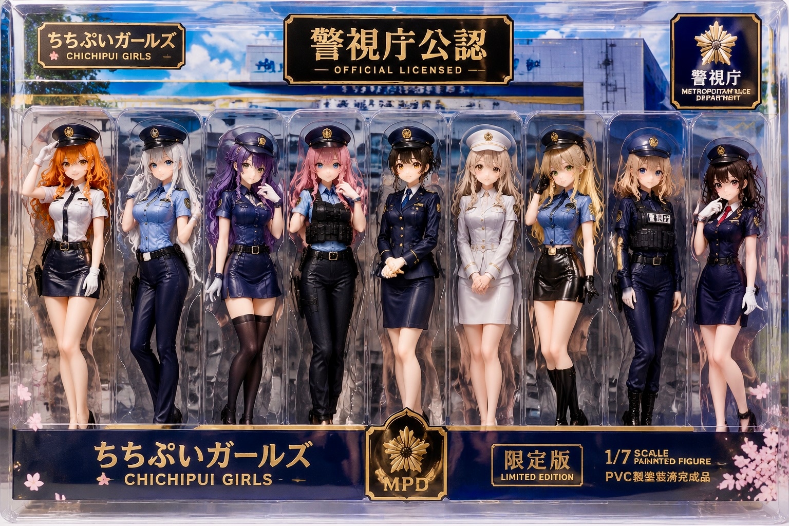 ちちぷいガールズ　婦人警官Ver.