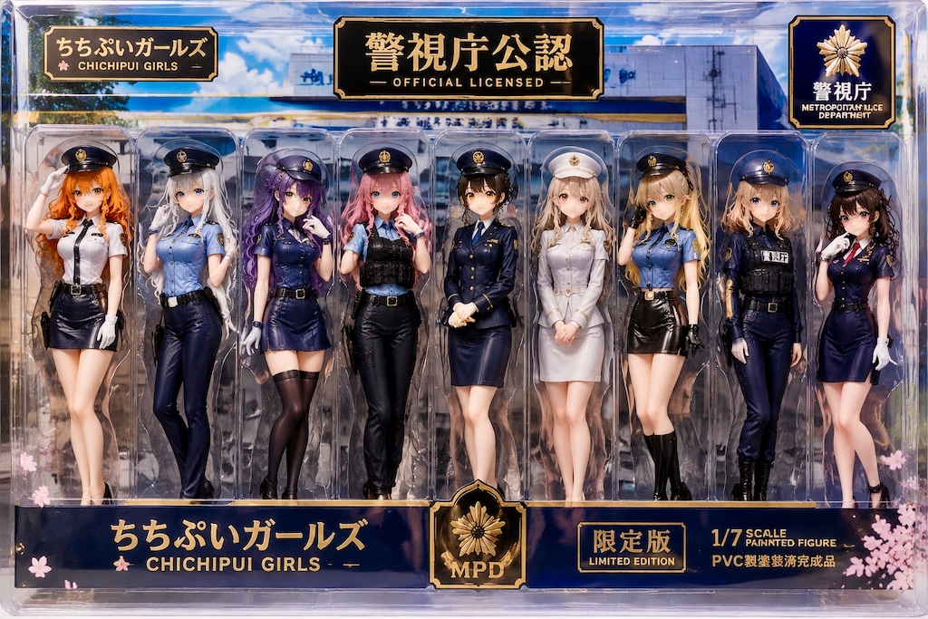 ちちぷいガールズ　婦人警官Ver.