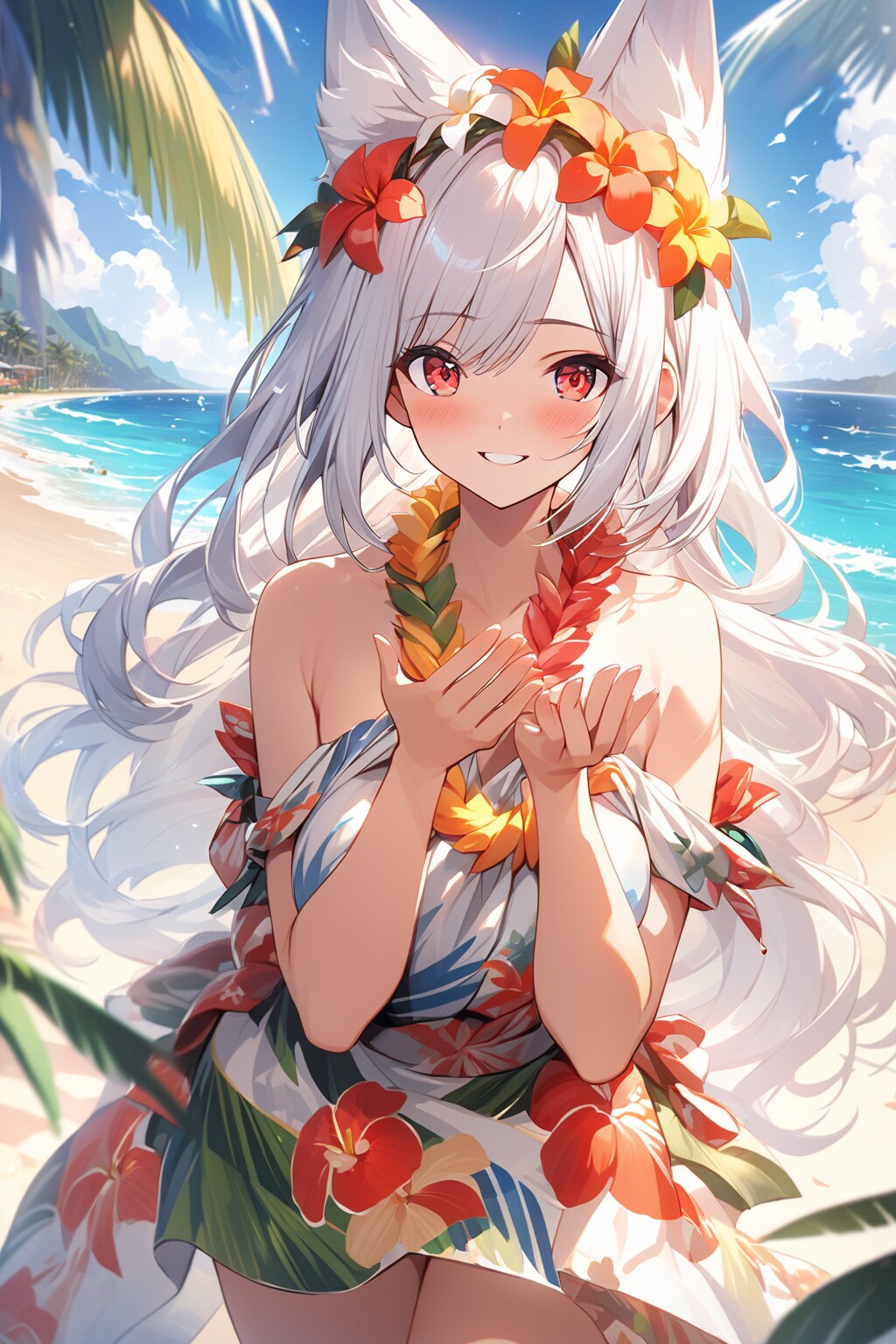 雪狐のフラダンス