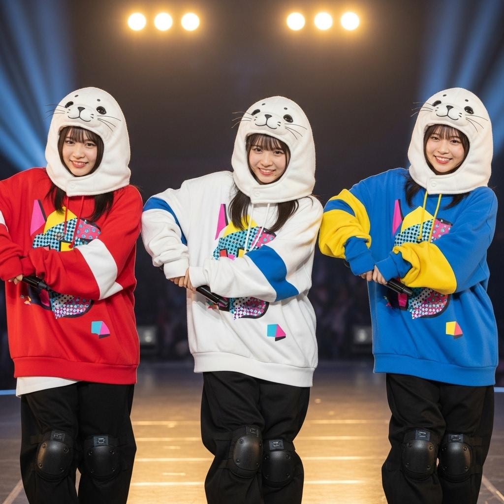 ジタバタ するなよ♪アザラシが 来るぜ！